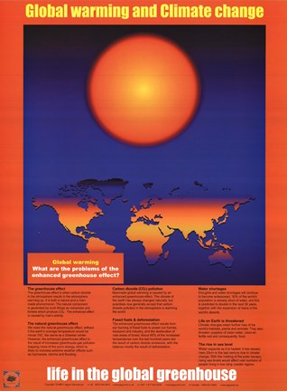 Framed Global Greenhouse Print