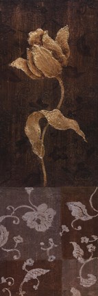 Framed Golden Tulip II Print