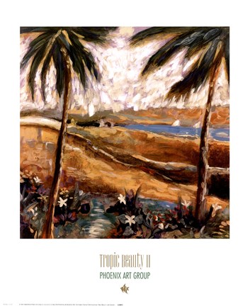 Framed Tropic Beauty II Print