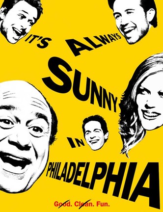Framed It&#39;s Always Sunny in Philadelphia Print