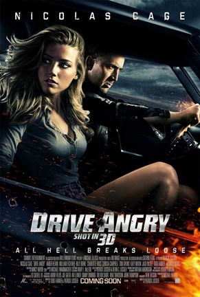 Framed Drive Angry Print