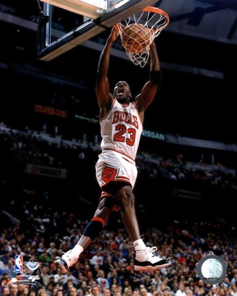 Framed Michael Jordan 1996 Action Print