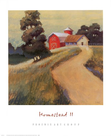 Framed Homestead II Print