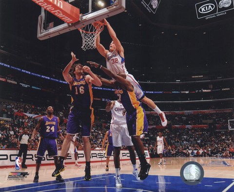 Framed Blake Griffin 2010-11 Action Print