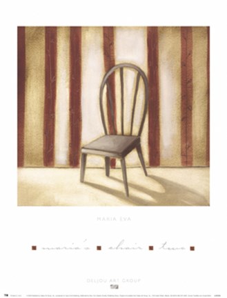 Framed Maria&#39;s Chair 2 Print