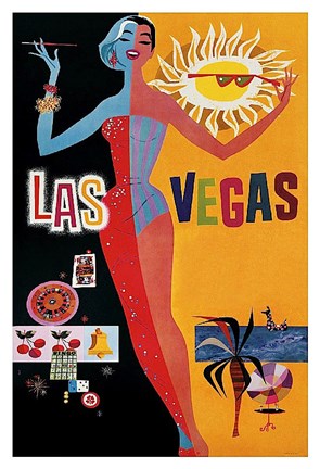 Framed Las Vegas Print