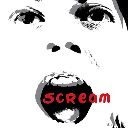 Framed Scream Print