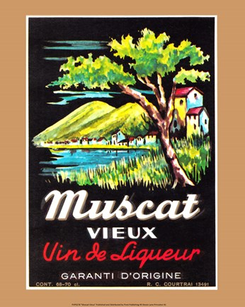 Framed Muscat Vieux Print