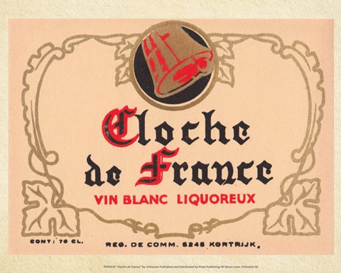 Framed Cloche de France Print
