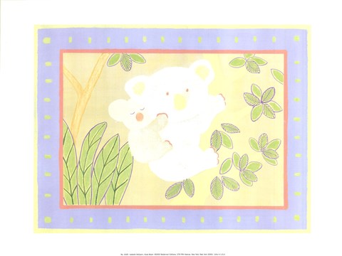 Framed Koala Bears Print