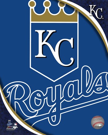 Framed 2011 Kansas City Royals Team Logo Print