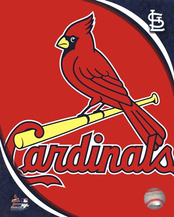 Framed 2011 St. Louis Cardinals Team Logo Print