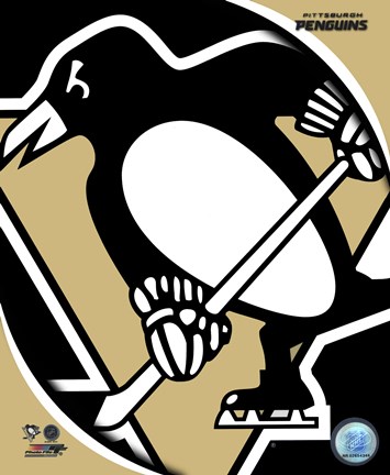 Framed Pittsburgh Penguins 2011 Team Logo Print