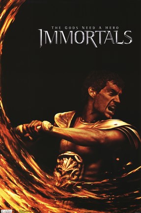 Framed Immortals - Theseus Print