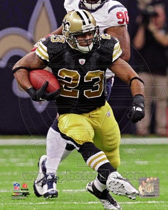 Framed Pierre Thomas 2011 Action Print