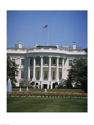 Framed White House Washington, D.C. USA Print