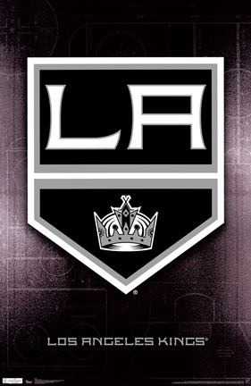 Framed LA Kings&#174; - Logo 11 Print