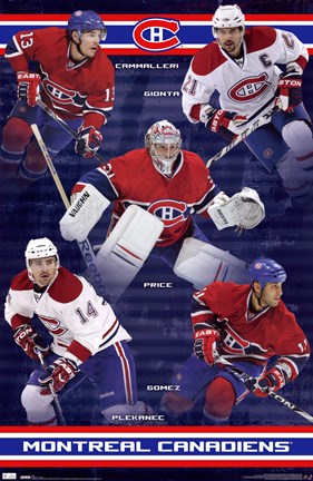Framed Canadiens&#174; - Team 10 Print