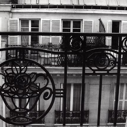Framed Paris Hotel II Print