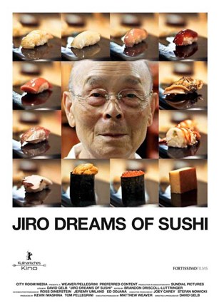 Framed Jiro Dreams of Sushi Print