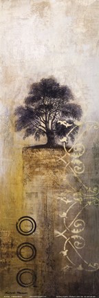 Framed Silent Tree I Print