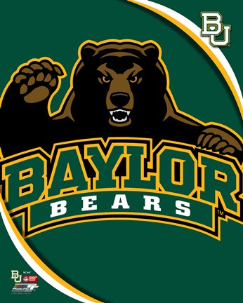 Framed Baylor University Bears 2012 Logo Print