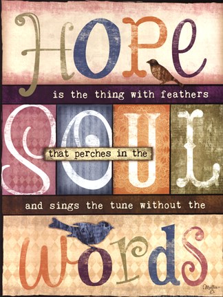 Framed Soul Words Print