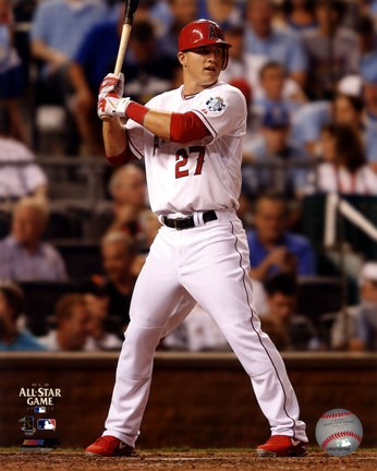 Mike Trout 2012 MLB All-Star Game Action Poster by Unknown at