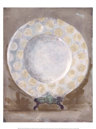 Framed Dinner Plate III Print