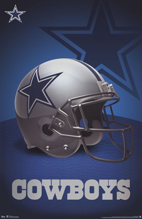 Framed Cowboys - Logo 12 Print