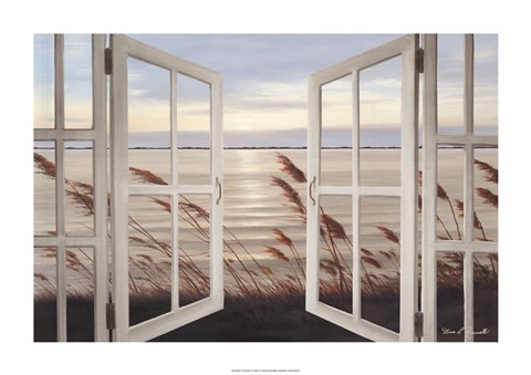 Framed Salt Air Breeze Print