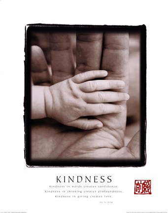 Framed Kindness - Hands Print