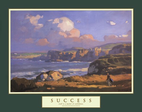 Framed Success-Irish Links Print