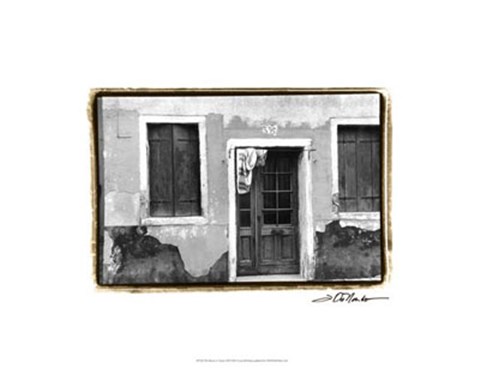 Framed Doors of Venice VII Print