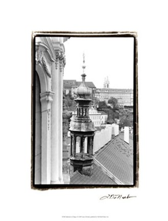 Framed Splendors of Prague I Print