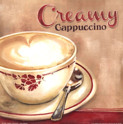 Framed Creamy Cappuccino Print