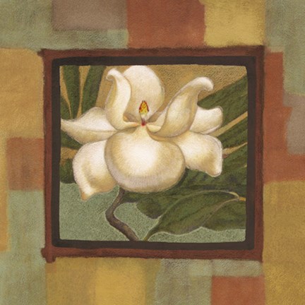 Framed Spring Magnolia I Print