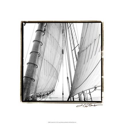 Framed Under Sail II Print