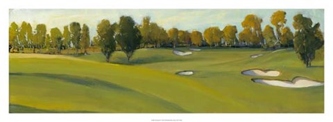 Framed Golf Scene IV Print