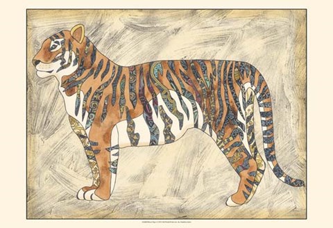 Framed Royal Tiger Print