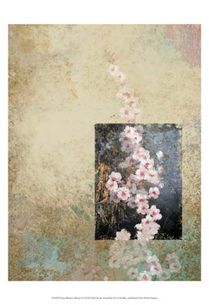 Framed Cherry Blossom Abstract IV Print