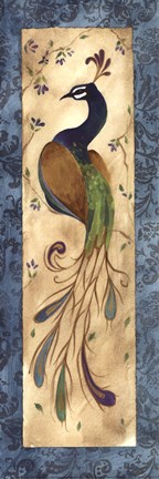 Framed Peacock IV - mini Print
