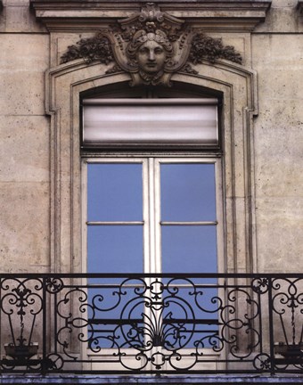 Framed Rue De Paris IV Print