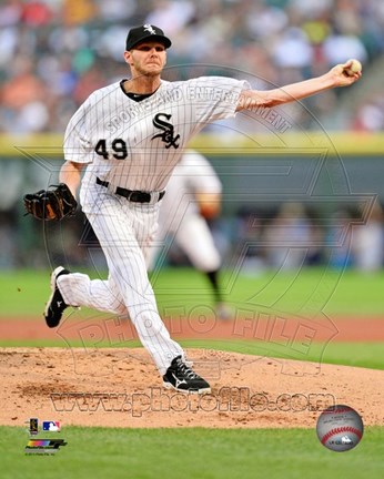 Framed Chris Sale 2013 Action Print