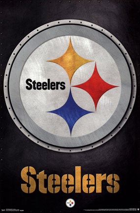 Framed Pittsburgh Steelers - Logo 13 Print