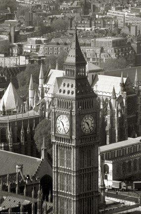 Framed Big Ben View II Print