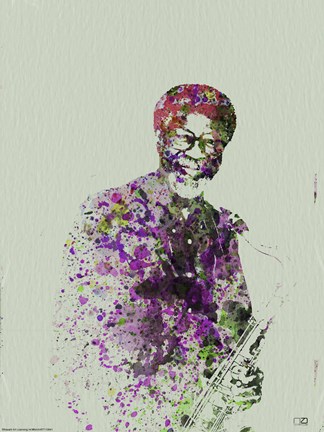 Framed Joe Henderson Watercolor I Print