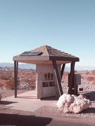 Framed Death Valley Rest Stop Print