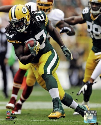 Framed Eddie Lacy 2013 Action Print