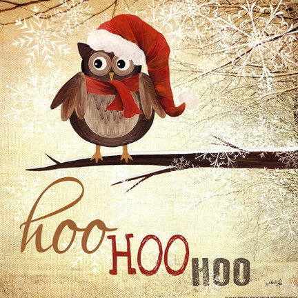 Framed Hoo, Hoo, Hoo Print